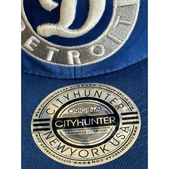 Detroit Snapback Hat – City Hunter Mesh Trucker Cap - Picture 3 of 7